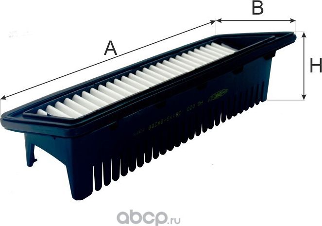 Воздушный фильтр GoodWill. Артикул AG 020