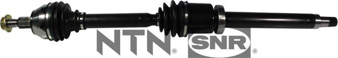Полуось (привод в сборе, приводной вал) NTN / SNR. Артикул DK52.006
