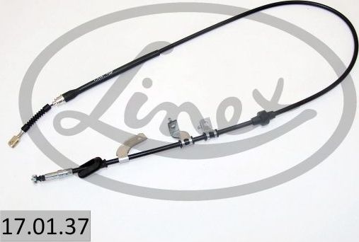 Трос ручника (тросик ручного тормоза) Linex передний левый для Honda Civic VI 1995-2001. Артикул 17.01.37