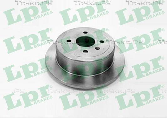 Тормозной диск LPR задний для Chevrolet Zafira 2001-2012. Артикул O1010P
