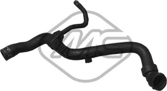 Патрубок радиатора (системы охлаждения) Metalcaucho. Артикул 09313