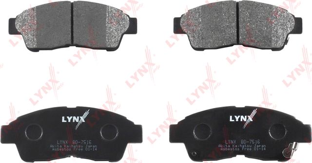 Тормозные колодки LYNXauto. Артикул BD-7516