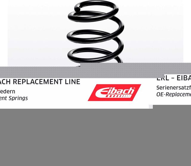 Пружина подвески Eibach Одиночная пружина ERL (серийная замена) задняя для Audi A4 V (B9) 2016-2019. Артикул R23124