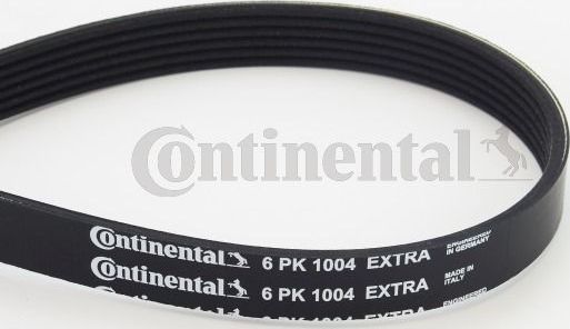 Приводной ремень поликлиновой ContiTech. Артикул 6PK1004 EXTRA