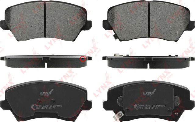 Тормозные колодки LYNXauto. Артикул BD-4424
