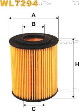 Масляный фильтр WIX Filters. Артикул WL7294
