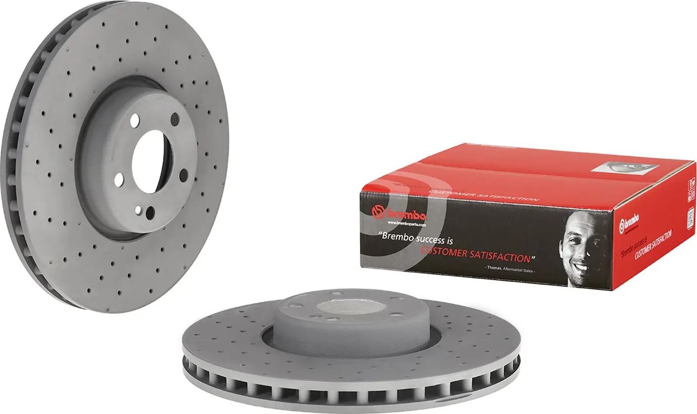Тормозной диск Brembo PRIME LINE - Co-Cast. Артикул 09.D529.23