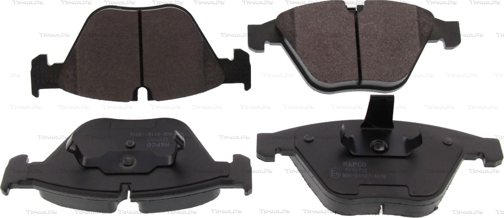 Тормозные колодки MAPCO передние для BMW 1 I (E82/E88) 2011-2012. Артикул 6720