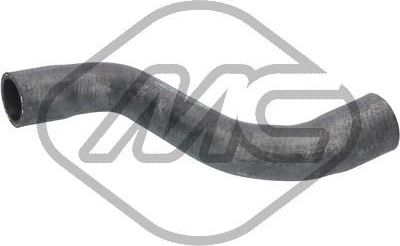 Патрубок радиатора (системы охлаждения) Metalcaucho. Артикул 08406