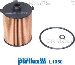 Масляный фильтр Purflux для Volvo S80 II 2013-2016. Артикул L1050