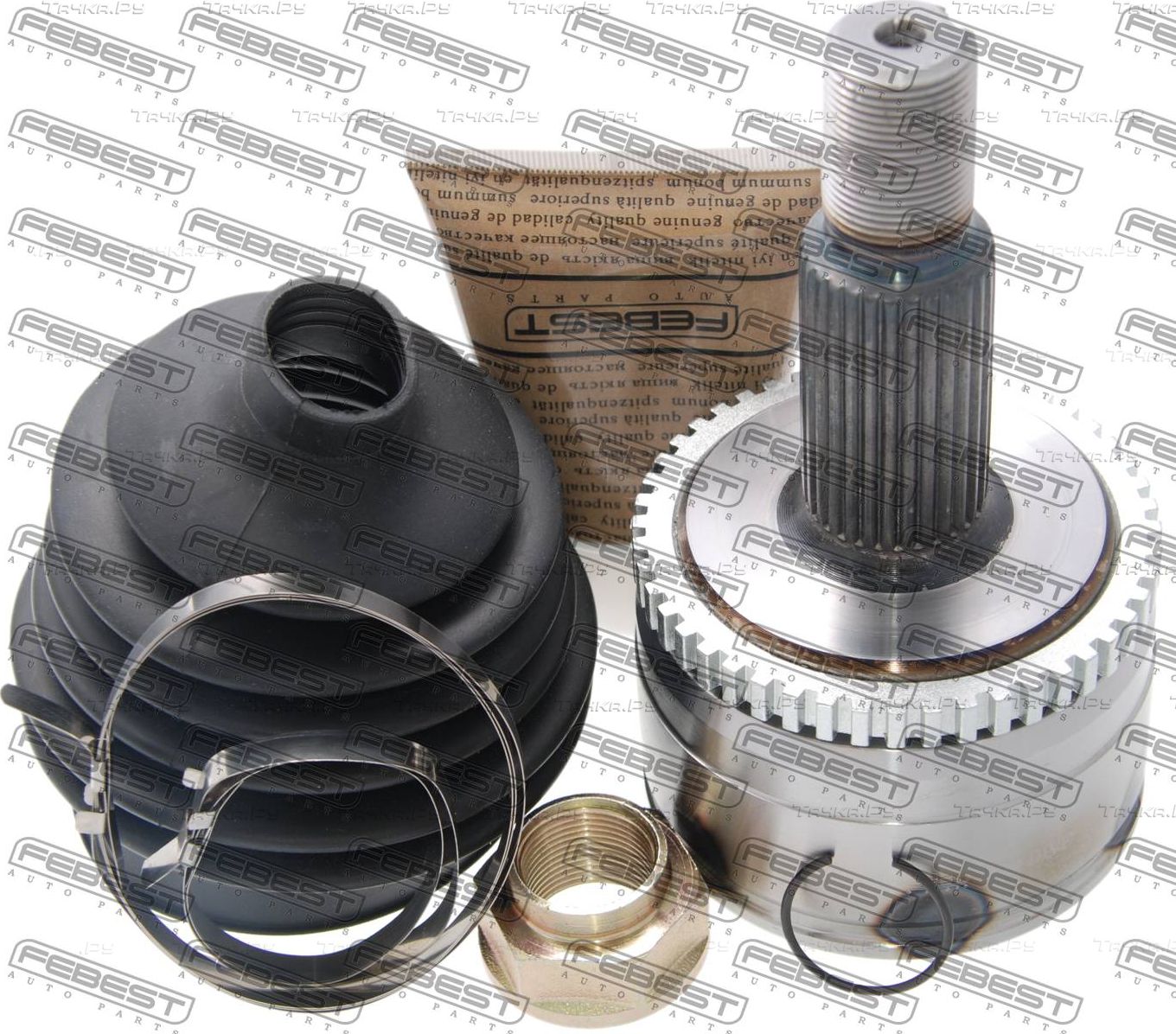 Шрус наружный (граната) Febest передний для Land Rover Discovery IV 2009-2016. Артикул 2910-DIVF