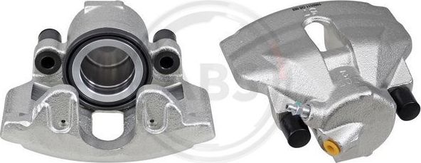 Тормозной суппорт ABS (Серый чугун) передний правый для Skoda Superb I 2001-2008. Артикул 421572