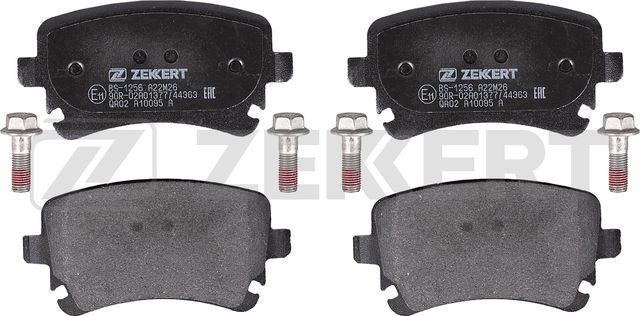 Тормозные колодки Zekkert задние для Audi A4 III (B7) 2005-2009. Артикул BS-1256