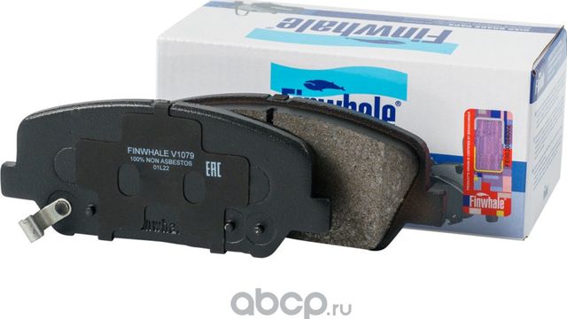Колодки тормозные HYUNDAI i30/ELANTRA 11-/CEED R16 12- передние (Finwhale). Артикул V1079