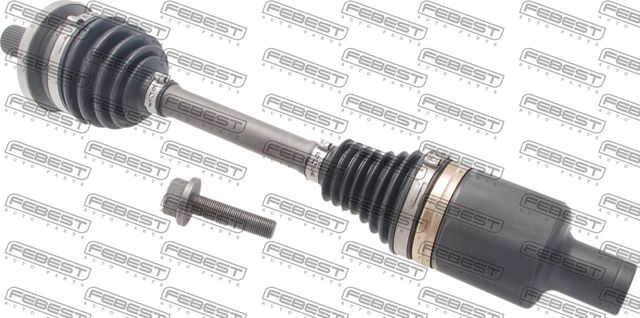 Полуось (привод в сборе, приводной вал) Febest передняя левая для Mercedes-Benz E-Класс III (W211, S211) 2003-2009. Артикул 1614-211LH