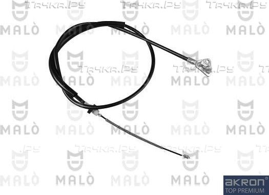 Трос ручника (тросик ручного тормоза) Malò. Артикул 26792