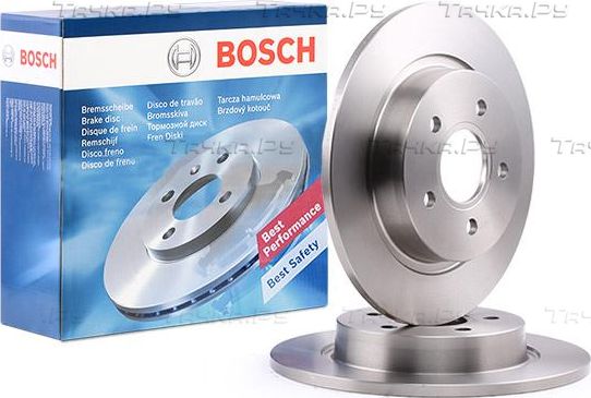 Тормозной диск Bosch задний для Ford C-MAX I 2003-2010. Артикул 0 986 479 170