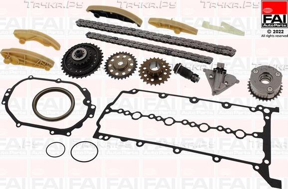 Цепь ГРМ FAI AutoParts верхний/нижний для Land Rover Range Rover Velar I 2017-2026. Артикул TCK357VVT