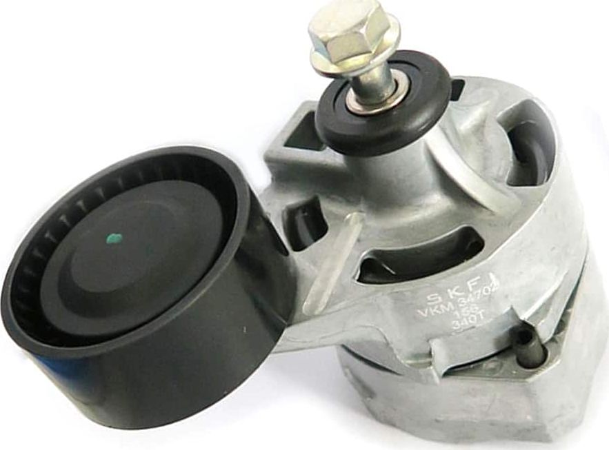 Натяжной ролик (натяжитель) приводного поликлинового ремня SKF. Артикул VKM 34702