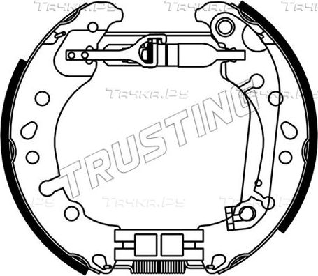 Тормозные колодки Trusting -. Артикул 6530