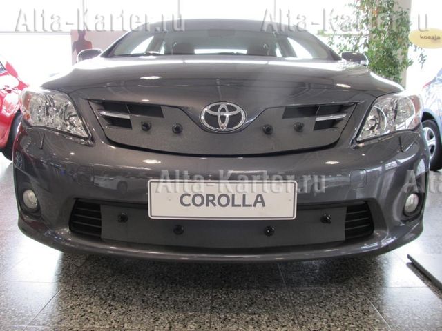 Утеплитель радиатора Tammers для Toyota Corolla E150 рестайлинг 2010-2013. Артикул TS371