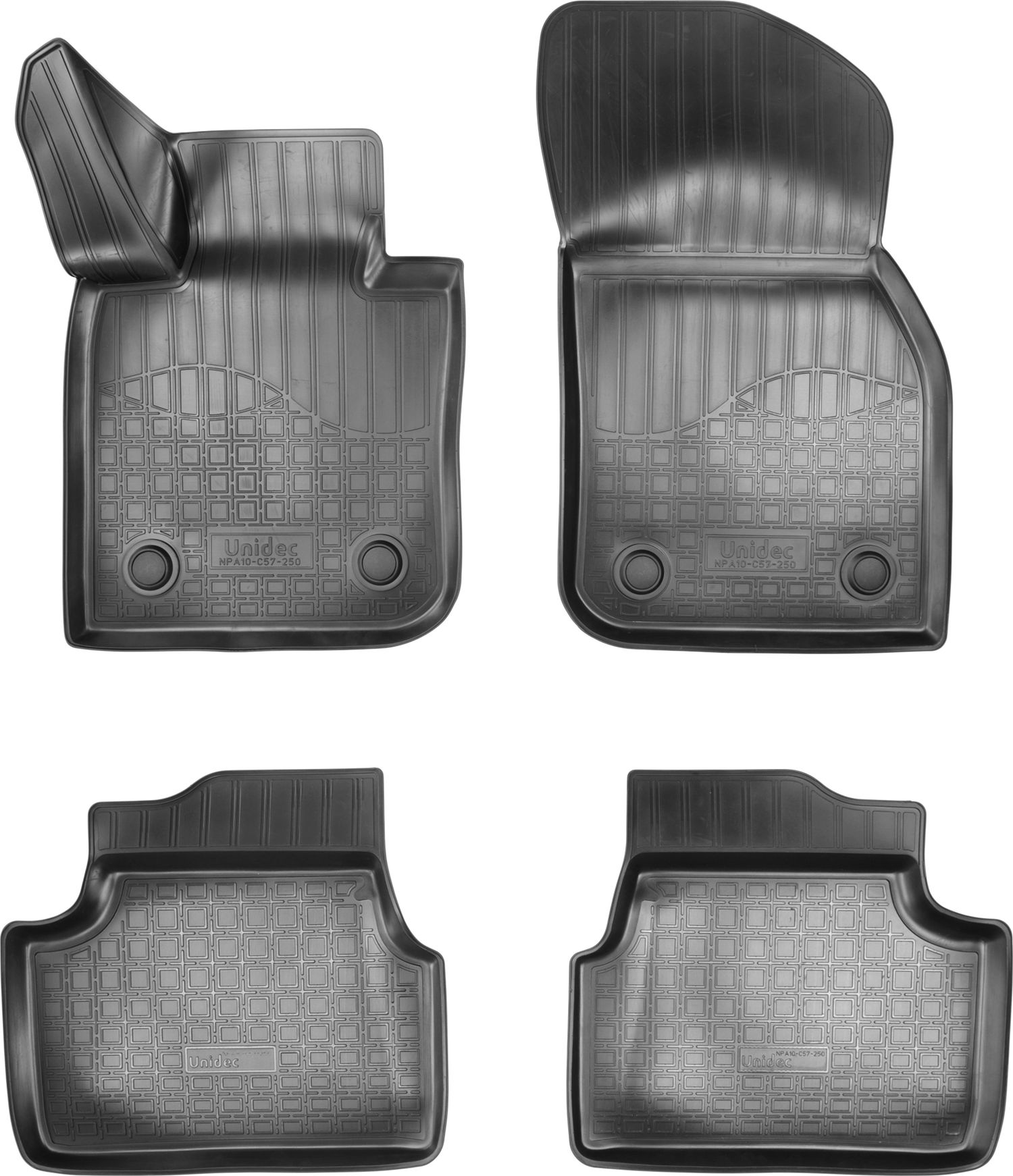 Коврики 3D Норпласт для салона Mini Hatch F56 2014-2018 5-дв.. Артикул NPA10-C57-250