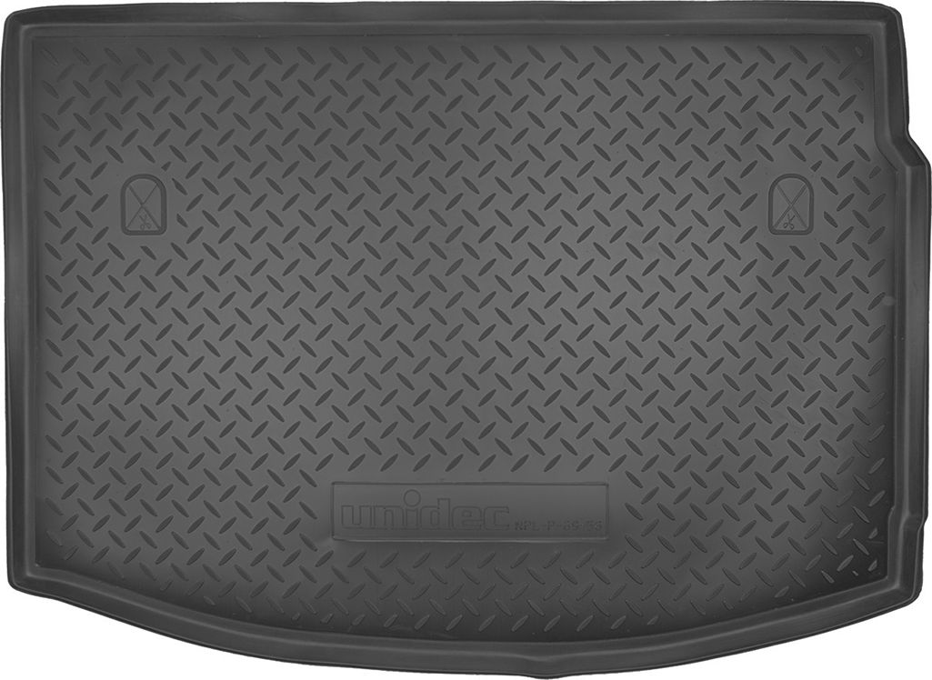 Коврик Норпласт для багажника Renault Megane III хэтчбек 2010-2016. Артикул NPL-P-69-56