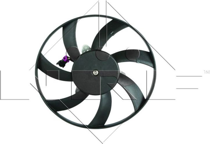 Вентилятор радиатора двигателя NRF. Артикул 47417
