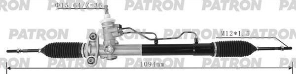 Рулевая рейка Patron для Chevrolet Matiz II 2005-2013. Артикул PSG3083