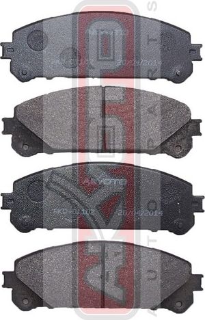 Тормозные колодки Akyoto Packing AKYOTO. Артикул AKD-01102