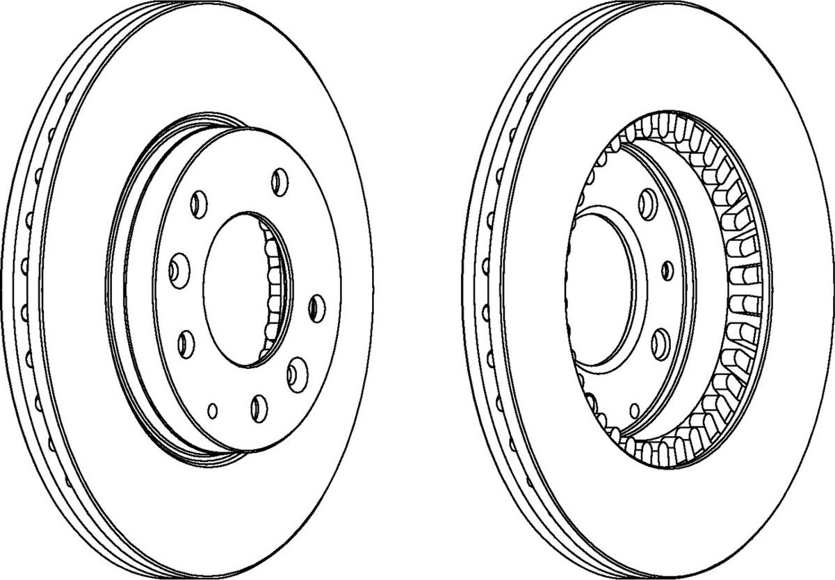 Тормозной диск Ferodo Premier. Артикул DDF1278C