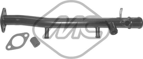 Патрубок радиатора (системы охлаждения) Metalcaucho. Артикул 03087