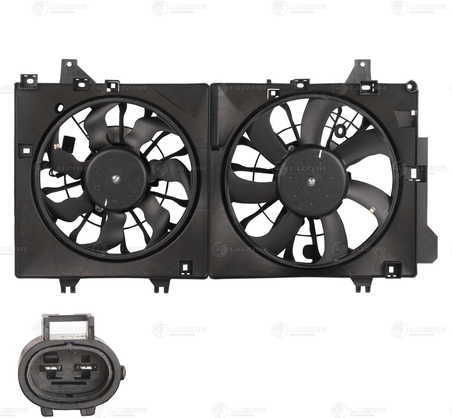 Вентилятор радиатора двигателя Luzar. Артикул LFK 2513