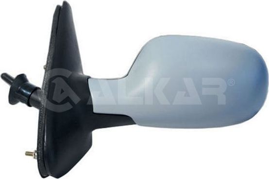 Зеркало боковое (в сборе) Alkar левое для Renault Megane I 1999-2003. Артикул 6137219