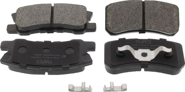 Тормозные колодки MAPCO задние для Mitsubishi Pajero IV 2006-2025. Артикул 6752