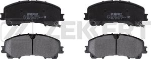 Тормозные колодки Zekkert передние для Nissan X-Trail T32 2014-2025. Артикул BS-2381