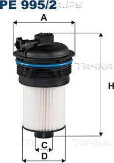 Топливный фильтр Filtron. Артикул PE 995/2