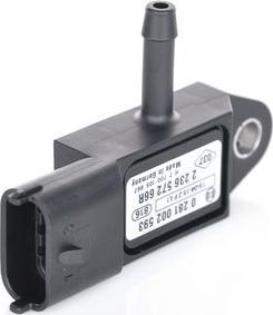 Датчик абсолютного давления (ДАД, MAP) Bosch для Renault Logan I 2007-2016. Артикул 0 281 002 593