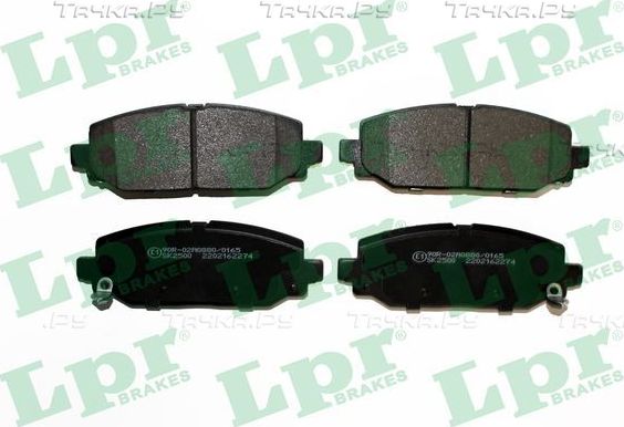Тормозные колодки LPR. Артикул 05P2274