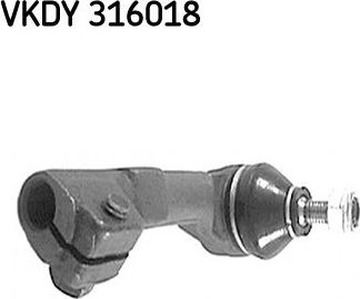Наконечник рулевой тяги SKF. Артикул VKDY 316018