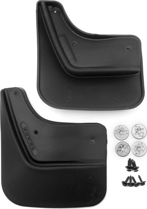 Брызговики Frosch (в пакете) задняя пара для Geely Emgrand EC7 седан 2011-2016. Артикул NLF.75.05.E10