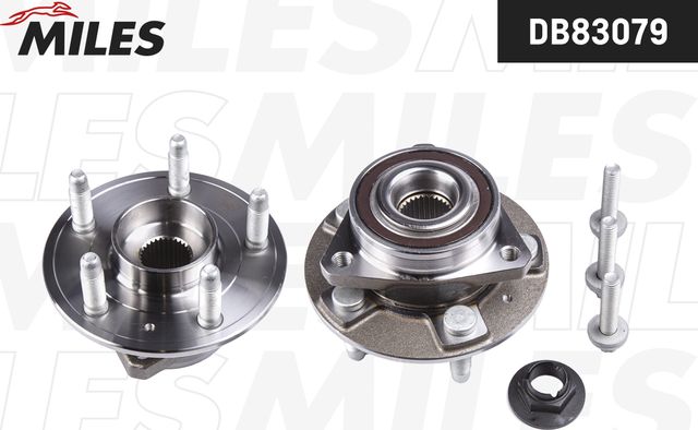 Ступица колеса с интегрированным подшипником Miles передняя правая/левая для Opel Insignia I 2008-2017. Артикул DB83079
