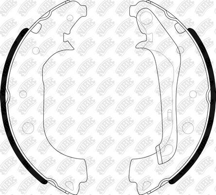 Тормозные колодки NiBK. Артикул FN0678