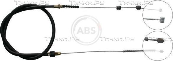 Трос ручника (тросик ручного тормоза) ABS. Артикул K12088