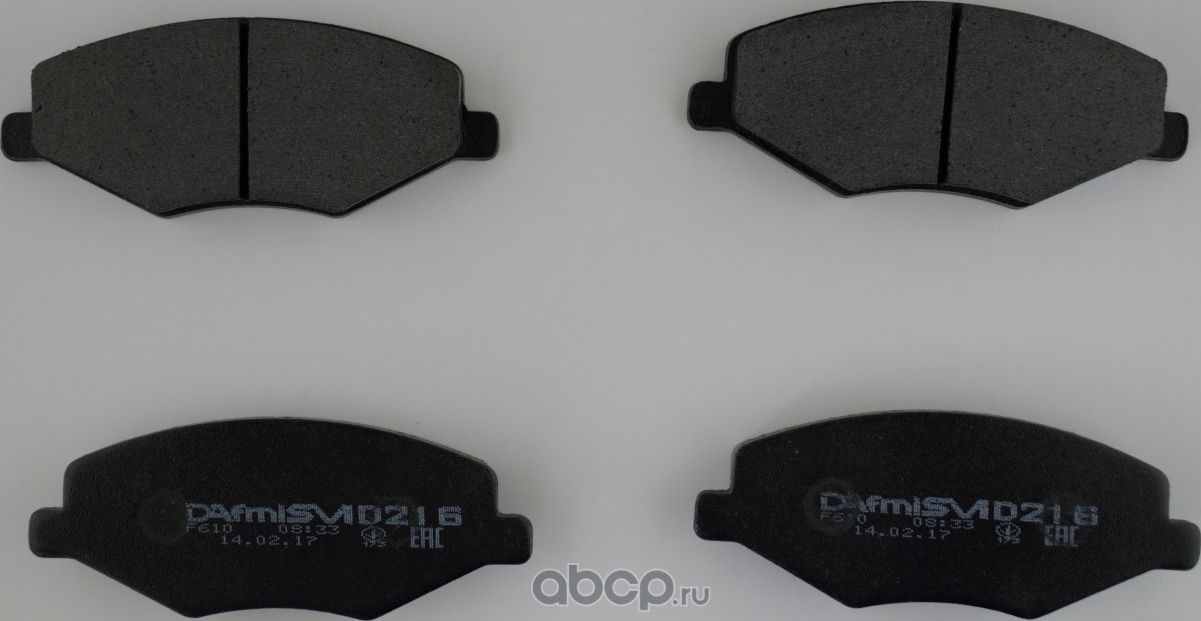 Колодки CHERY Amulet ось передняя (Dafmi). Артикул D216SM