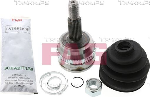 Шрус наружный (граната) Fag передний для Nissan Interstar 2002-2026. Артикул 771 0292 30