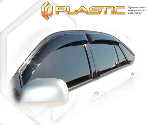 Дефлекторы СА Пластик для окон (Classic полупрозрачный) Lexus RX 2003-2009. Артикул 2010030304274