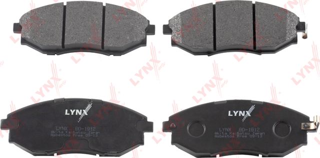 Тормозные колодки LYNXauto передние для Chevrolet Epica I 2005-2012. Артикул BD-1812