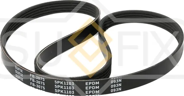 Ремень поликлиновый 5PK1103 (Sufix). Артикул FB3075