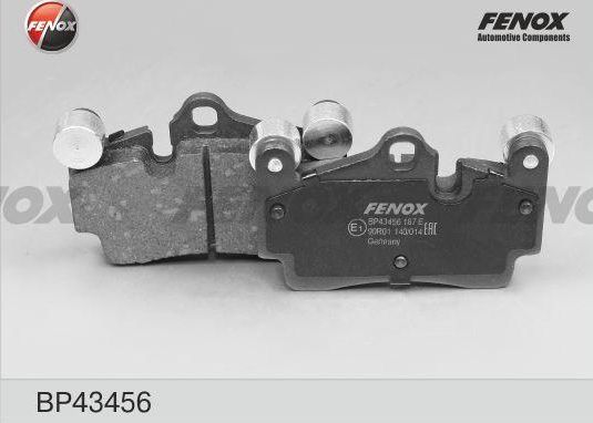 Тормозные колодки Fenox. Артикул BP43456